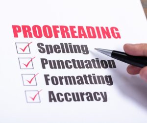 Proofreading And Editing Your blog post